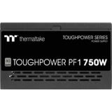 Thermaltake Toughpower PF1 750W voeding  Zwart, 4x PCIe, Kabel-Management