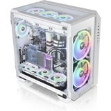 Thermaltake View 51 TG Snow ARGB Edition midi tower behuizing Wit | 4x USB-A | 1x USB-C | RGB | Window