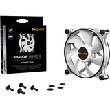 be quiet! Shadow Wings 2 120 mm PWM White case fan Wit/zwart, 4-pin PWM fan-connector
