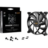 be quiet! Shadow Wings 2 PWM 140 mm case fan Zwart