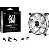 be quiet! Shadow Wings 2 case fan Wit/zwart, 3-pin fan-connector