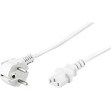 goobay Stroomkabel wit 3,0m Wit