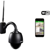Alecto DVC-255IP Beweegbare wifi camera outdoor beveiligingscamera Zwart, WiFi, LAN