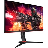 AOC 24G2ZE/BK 24" Gaming Monitor Zwart/rood, HDMI, DisplayPort, Sound, 240Hz
