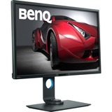 BenQ PD3200U 32" 4K Ultra HD Monitor antraciet, 2x HDMI, DisplayPort, Mini-DisplayPort, 4x USB-A 3.2 (5 Gbit/s), 2x USB-B 3.0