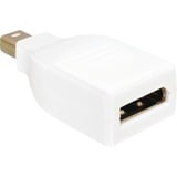 DeLOCK Mini-DisplayPort naar DisplayPort adapter Wit