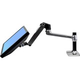 Ergotron LX Desk Mount LCD monitorarm Zilver