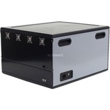 Ergotron Zip12 Charging Desktop Cabinet oplaadstation Zwart
