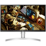 LG 27UL550-W 27" 4K Ultra HD Gaming Monitor Wit/zilver, 2x HDMI, DisplayPort