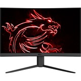 MSI Optix G24C4 23.6" Curved Gaming Monitor Zwart, 2x HDMI, DisplayPort, 144 Hz