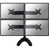 Neomounts by Newstar FPMA-D700DD4 monitor bureausteun bevestiging 4 schermen, Kantelen, Roteren, Zwenken, Retail
