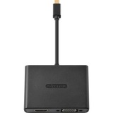 Sitecom Mini-DisplayPort naar HDMI + VGA 2-in-1 adapter Zwart, CN-347