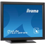iiyama ProLite T1531SR-B5 15" Touchscreen-Monitor Zwart, HDMI, DisplayPort, VGA, USB-A
