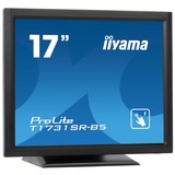 iiyama ProLite T1731SR-B5 17" Touchscreen-Monitor Zwart, HDMI, DisplayPort, VGA