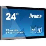 iiyama ProLite TF2415MC-B2 23.8" touchscreen monitor Zwart, HDMI, DisplayPort, VGA
