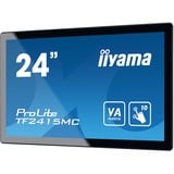 iiyama ProLite TF2415MC-B2 23.8" touchscreen monitor Zwart, HDMI, DisplayPort, VGA