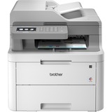 Brother DCP-L3550CDW all-in-one ledprinter Grijs, Printen, Kopiëren, Scannen, (W)LAN, USB