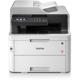 Brother MFC-L3750CDW all-in-one ledprinter met faxfunctie Grijs/antraciet, USB, LAN, WLAN, Scan, Kopie, Fax