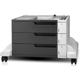 HP LaserJet 3x500-sheet invoerlade met standaard (CF242A) papierlade Zwart/wit