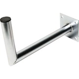 Konig Satelliet muurbeugel staal 450 mm / 48 mm bevestiging Zilver