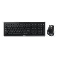 CHERRY STREAM Desktop Comfort, desktopset Zwart, EU lay-out (QWERTY), SX-Technologie	, ABS keycaps, 4000 dpi 