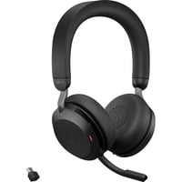 Jabra Evolve2 75 over-ear headset Zwart, Link380c, UC