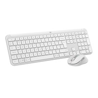 Logitech MK950 Signature Slim Wireless Keyboard en Muis Combo desktopset Wit, US-International lay-out (QWERTY), 400 - 4000 DPI