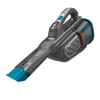BLACK+DECKER BHHV520BF-QW 18V 2.0Ah smart tech Kruimeldief met laadstation handstofzuiger Donkergrijs/blauw, Incl. Laadstation