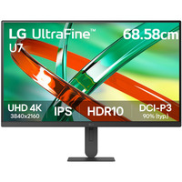LG UltraFine 27U710B 27" 4K Ultra HD monitor Zwart, 1x DisplayPort, 1x HDMI
