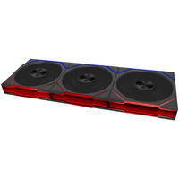Lian Li UNI FAN TL FLEX RGB case fans Zwart, 3 stuks, 120 x 124 x 28 mm, PWM