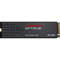 SanDisk Optimus 5100 4 TB SSD Zwart, PCIe 4.0 x4, NVMe M.2 2280