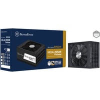 SilverStone HELA 2050R Platinum, modulaire 2050 watt voeding  Zwart, 14x PCIe, 14x PCIe, 2x 12VHPWR, kabelmanagement