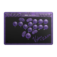 8BitDo Arcade Controller - Transparent Purple Signature Edition Paars/transparant, 2.4 GHz / Bluetooth / USB, Nintendo Switch 1 + 2, Pc