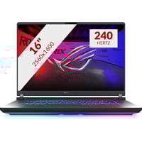 ASUS ROG Strix G16 G615LP-S5087W 16"  gaming laptop Zwart/grijs | Core Ultra 9 275HX | RTX 5070 | 32 GB | 1 TB SSD