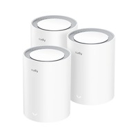 Cudy AX1800 Gigabit Mesh Wi-Fi 6 System (3-Pack) mesh router Wit