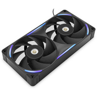 NZXT F240X RGB case fans Zwart, 2 stuks, 240 x 120 x 30 mm, PWM