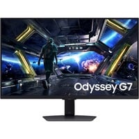 SAMSUNG Odyssey S32DG702EU 32" 4K UHD gaming monitor Zwart, 144Hz, HDMI, DisplayPort, USB Hub, LAN, WiFi 5, Audio, AMD Free-Sync