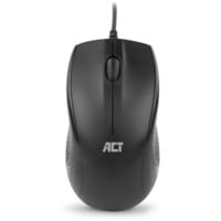 ACT Connectivity Bedrade full size optische muis Zwart, 1000 DPI