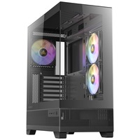 Antec CX700 ARGB midi tower behuizing Zwart | 1x USB-A | 2x USB-C | Tempered Glass