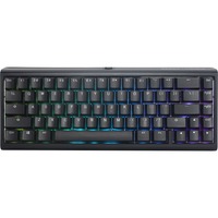Ducky ProjectD Tinker 65 met QMK/VIA RGB mechanisch toetsenbord Zwart, US lay-out (QWERTY), Cherry MX Blue, 65%, RGB leds, Double-shot PBT, Hot-swappable, Gasket mount