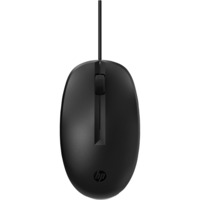 HP HP 128 LSR Wired Mouse Zwart