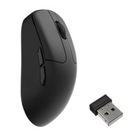 Keychron M2-A23 Wireless Mouse Zwart, 100 - 30000 DPI, 8000 Hz, 2.4 GHz / Bluetooth / USB-C