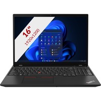 Lenovo ThinkPad P16s G2 (21HK000BMH) 16" laptop Zwart | i7-1370P | RTX A500 | 32 GB | 1 TB SSD
