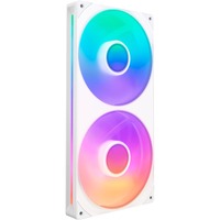 NZXT F280 RGB CORE case fans Wit, 2 stuks, 280 x 140 x 26 mm