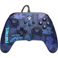 PowerA Advantage controller met kabel voor de Xbox Series X|S - Fortnite: Victory Royale Donkerblauw, Xbox Series X|S, Xbox One, Pc