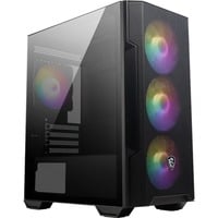 MSI MAG FORGE M100R midi tower behuizing Zwart | 3x USB-A | Tempered Glass