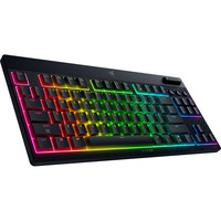 Razer BlackWidow V4 Low-Profile, gaming toetsenbord Zwart, US lay-out, Razer Low-Profile Orange, TKL, RGB leds