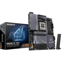 GIGABYTE B850 AI TOP socket AM5 moederbord Zwart/grijs, RAID, 2x 10 Gb-LAN, WLAN, BT, Sound, ATX