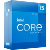 Intel® Core i5-12600K, 3,7 GHz (4,9 GHz Turbo Boost) socket 1700 processor "Alder Lake", Unlocked, Boxed