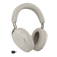 Jabra Evolve3 85 over-ear headset Grijs, Microsoft Teams (MS), Link390 USB-C